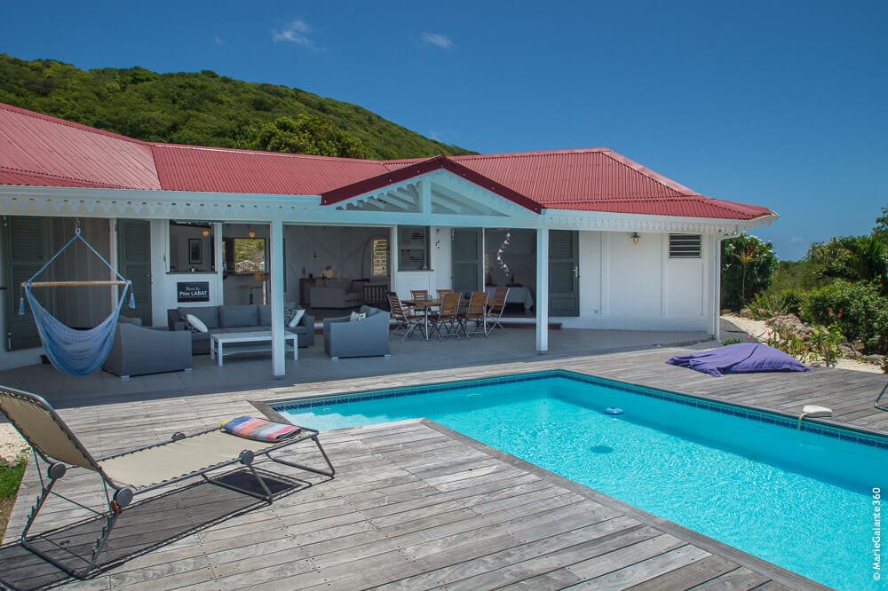 Villa Salvatore Marie-Galante Guadeloupe avec piscine privée